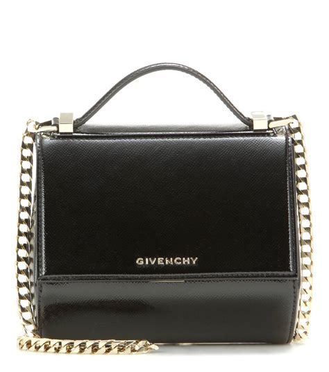 givenchy pandora box mini leather chain crossbody bag|givenchy mini pandora bag.